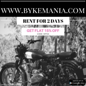 Bike rental in bangalore